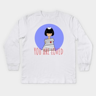 YOU ARE LOVED Kids Long Sleeve T-Shirt